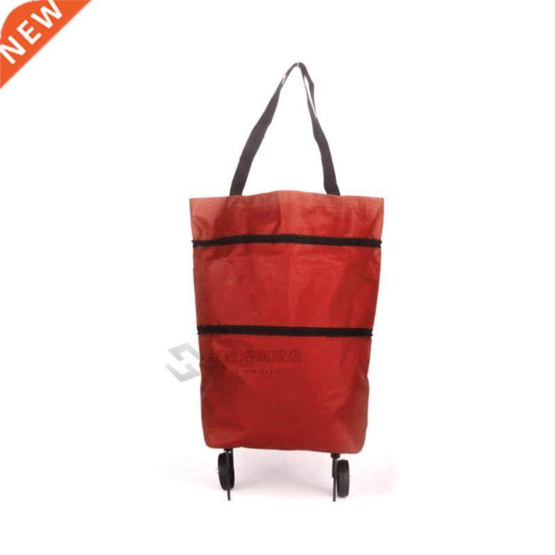 Shopping Trolley Bag Portable Multi-function Oxford Tote bag