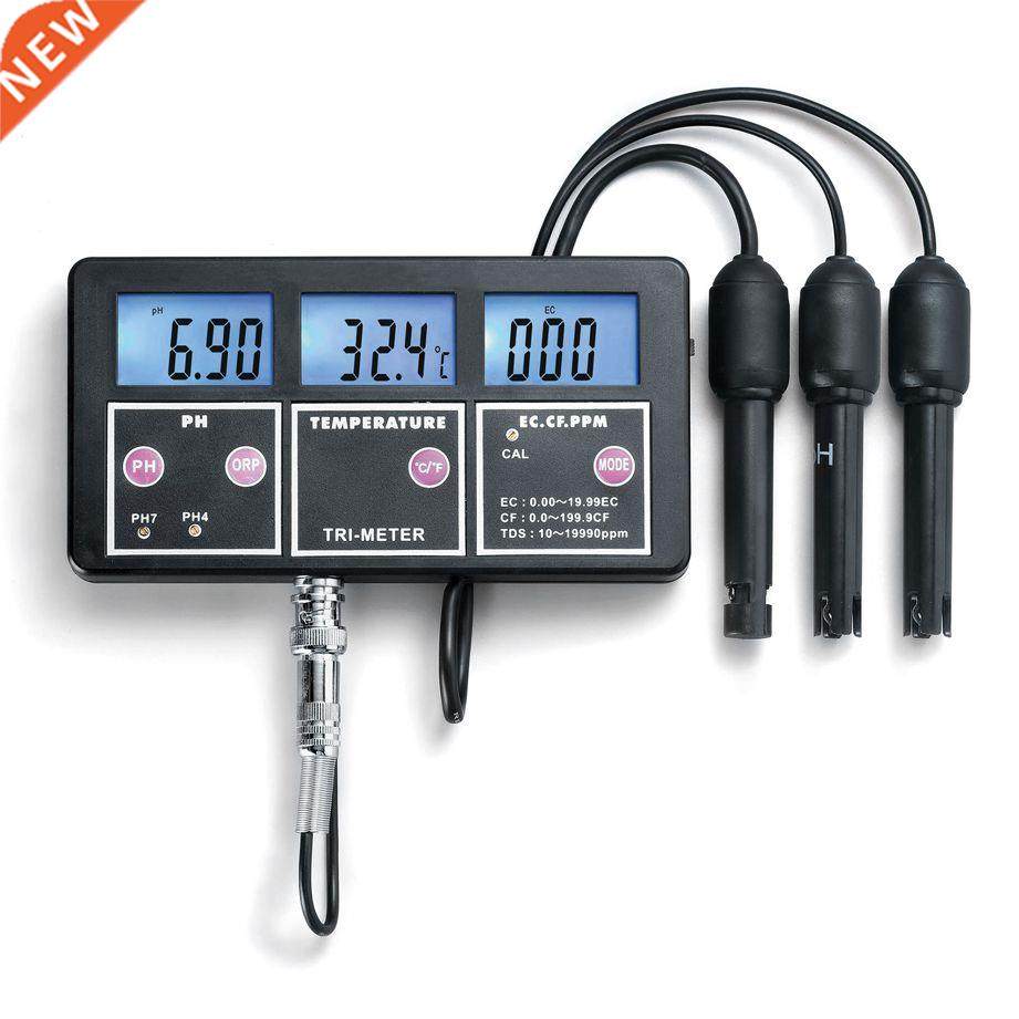 6in1 Aquarium Water Quality Monitor Multi-Functional Digital