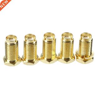 Crimp Connect SMA Coax Straight Bulkhead Nut Female Pcs