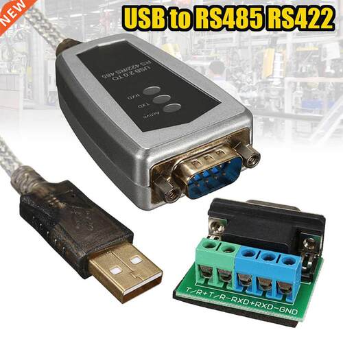 New SB to serial rs-422/485 cable converter usb to rs485 rs4