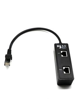 1 to 2 Socket LAN Ethernet Network RJ45 Plug Splitter Extend
