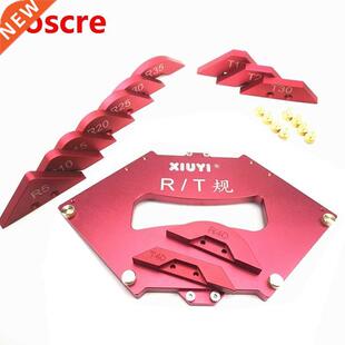 R5-R40 T10-T40 Router Table Round Corner Template Aluminium