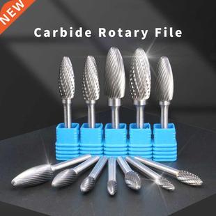 Carbide File Rotary Alloy Tungsten Head Type cut Single