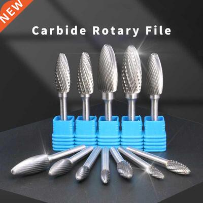 Single-cut H Type Head Tungsten Carbide Alloy Rotary File To