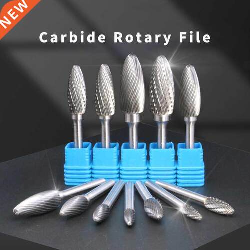 Single-cut H Type Head Tungsten Carbide Alloy Rotary File To