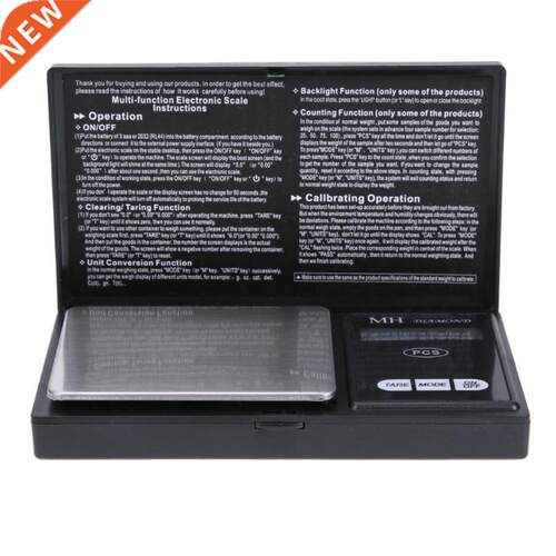 500g/0.01g Scales LED Night Light Screen Scale Balance Weigh