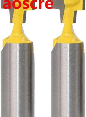 T-Slot Router Cutter Bit, Hex Bolt Woodworking Keyhole, 1/2