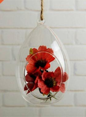8 Cm Succulent Planters Hanging Terrarium Hanging Glass Vase