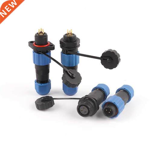 SP13 IP68 Waterproof Panel Mount Wire Cable Connector Aviati