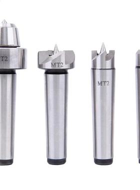 4pcs Mt2 Wood Lathe Live Center Set Arbor For Wood Turning T