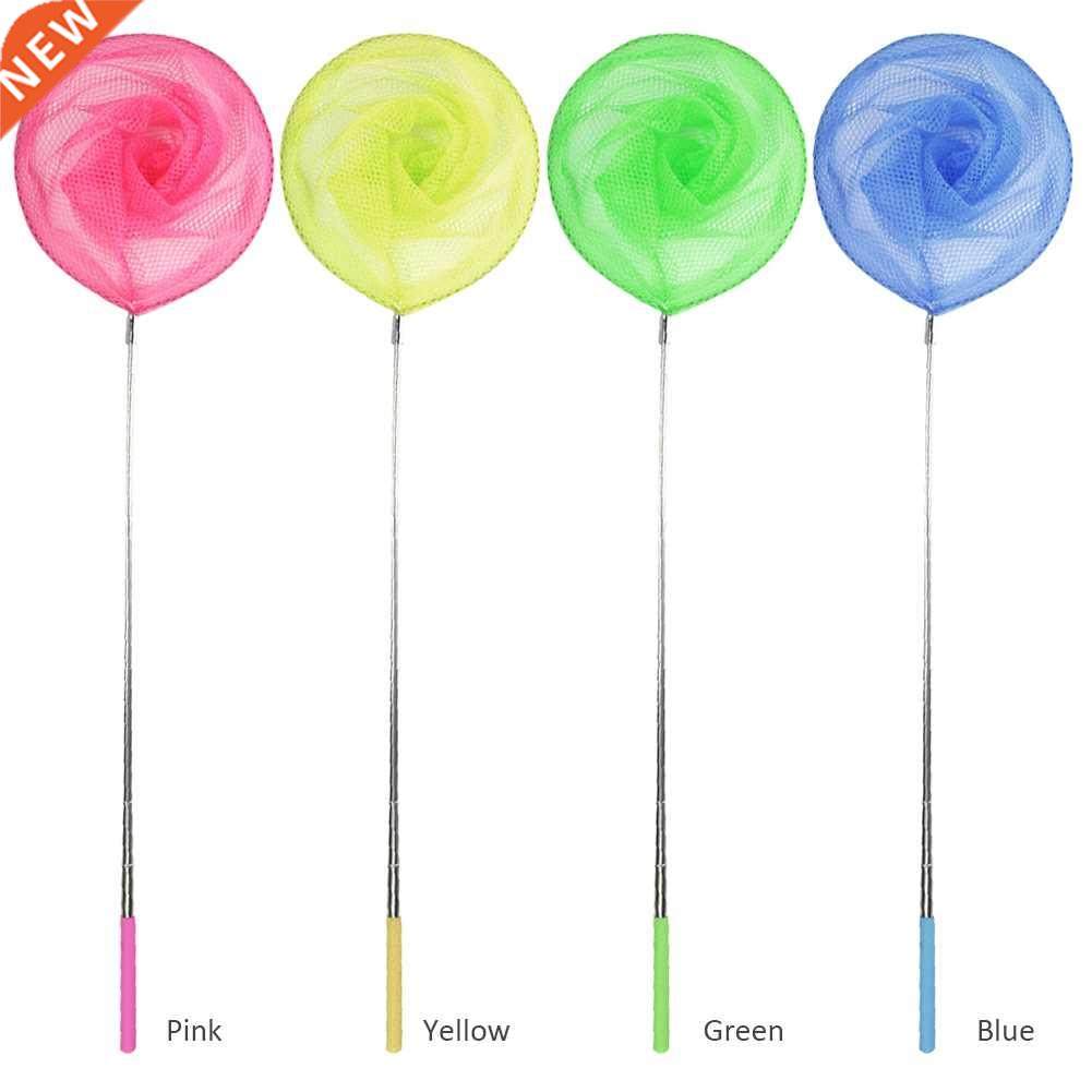 Children Fishing Net Rainbow Beach Retractable Kids Outdoor