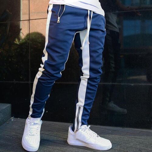 Men Sportswear Mens Joggers Casual Pants Fitness Tracksuit B