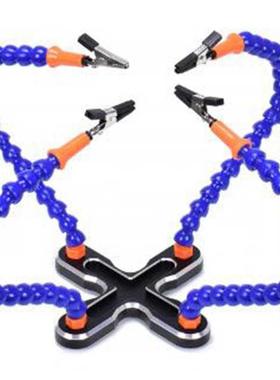 Sdering Third Hand 4Pc Flexible Arms Welding Helping S