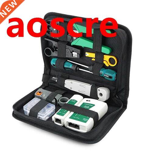 Network Cable Repair Tool Kit Set Rj45 Rj11 Cat6 Cable Teste
