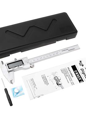 150mm 6 inch LCD Digital Stainless Electronic Vernier Calipe