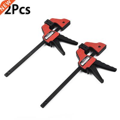 2Pcs 4 Inch Quick Ratchet F Clamp Heavy Duty Wood Working Wo