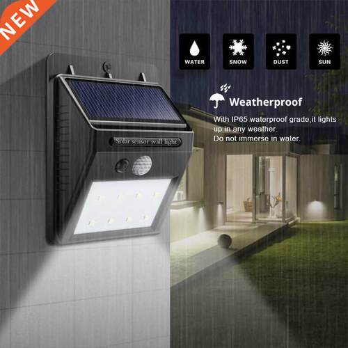 Mode Waterproof 100 LED Solar Motion Sensor Lights Outdoor