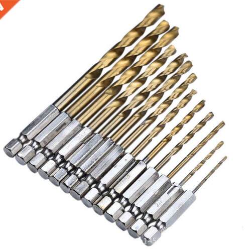Titanium Punch Drill HSS 1.5mm-6.5mm Twist Drill Bit Set Hig