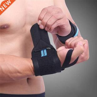 2 Pcs with Thumb Loop Weight Lifting Training Wraps Wrist Su