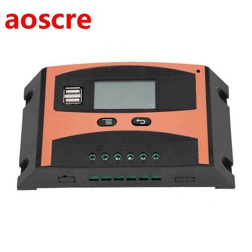 Auto MPPT Solar Charge Controller 30A 40A 50A 60A 12V 24V LC