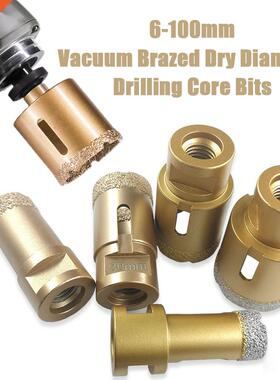 M14 Thread 6-100mm Vacuum Brazed Diamond Drilling Core Bits