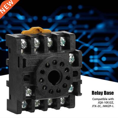 PF113A 11 Pins Power Relay Base Socket for JQX-10F JTX-2C Ti