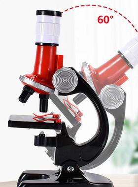 Children Microscope Toys HD1200 Times Primary School Biologi