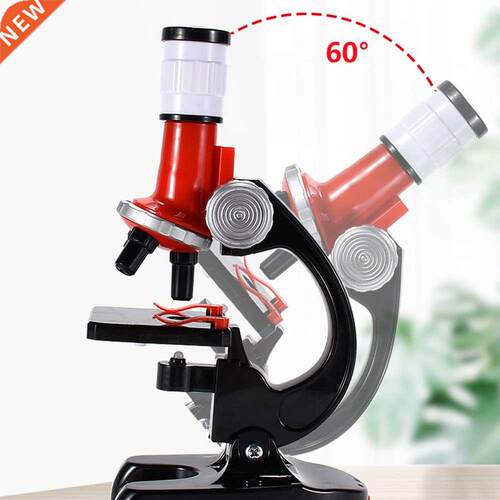 Children Microscope Toys HD1200 Times Primary School Biologi