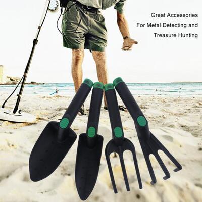 Gardening Tool Shovel, 4 Piece Set Plastic Handshake Sm