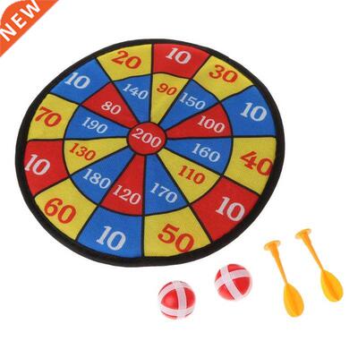 Sports Toys Fabric Dart Board Set Kid Ball Target Game For C