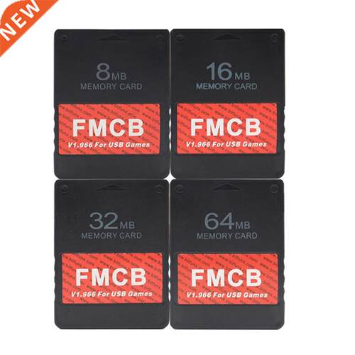 (8MB/16MB/32MB/64MB) Game Memory Card FMCB v1.966 Free McBoo