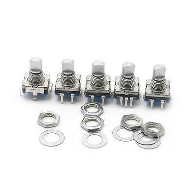 5Pcs 12mm Rotary Encoder Push Button Switch Keyswitch Compon