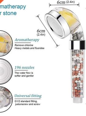 Bathroom Ionic Mineral Bes Shower He with Vitamin C Show