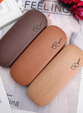 High Quality Wood Grain Hard Kit Holder Metal Reng Glasse