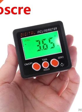 Digital Inclinometer Electronic Protractor Aluminum Alloy Sh