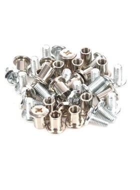 20 sets M6 Rivet Phillip Head Barrel Nuts Countersunk Screw