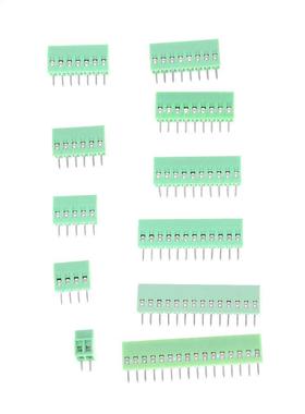 One Piece 5mm Pitch Screw Terminal Connector 2 Pin -7Pin Str