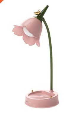 Flexible Gooseneck Desk Lamp Flower LED Desk Lamps Student B