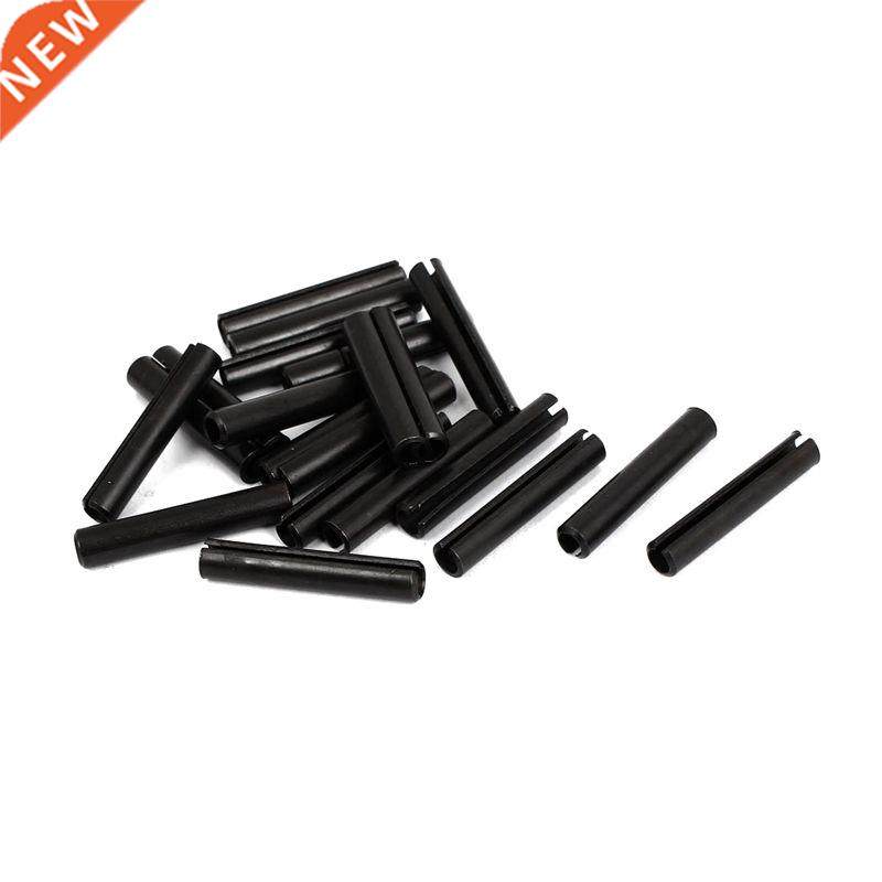 20pcs M6x5mm Carbon Steel Split Spring Roll Dowel Pins Fast