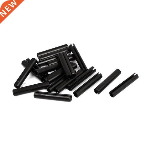 20pcs M6x5mm Carbon Steel Split Spring Roll Dowel Pins Fast