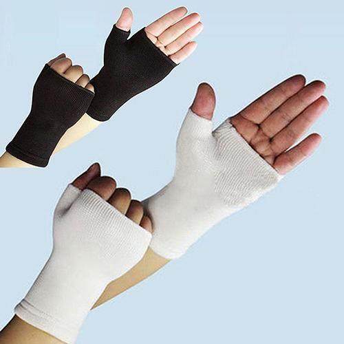 1Pair Unisex Elastic Pal Gloves Sport Hand Wrist Arthritis