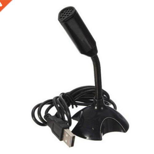 Adjustable USB Laptop Microphone Mini Studio Speech Micropho
