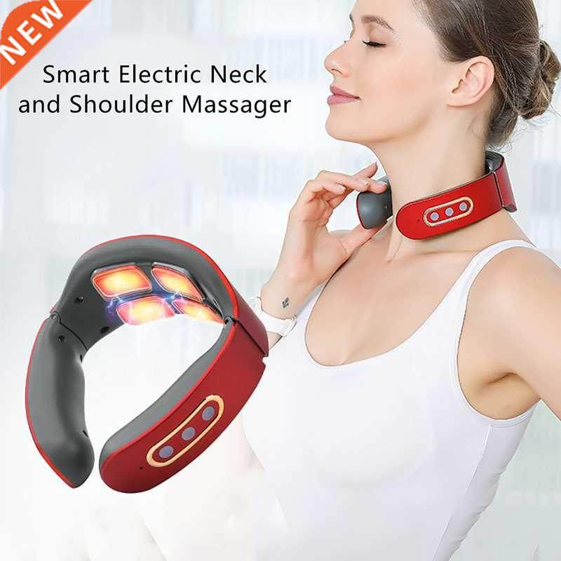 Smart Electric Neck and Shoulder Pulse Massager Kneading TEN