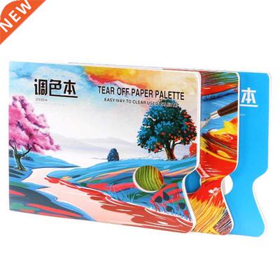 Palettes Painting Paper Pad Artist Acrylic Paint Mixing Supp