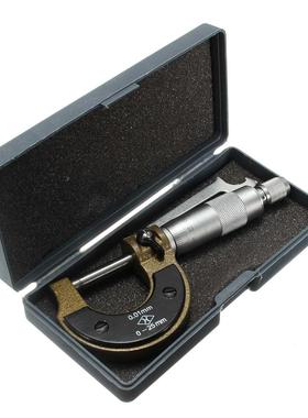 0-25mm 0.01mm Metric Outside Diameter Micrometer Gauge Calip