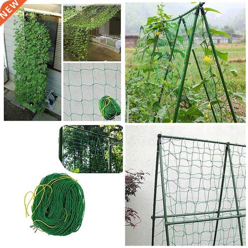 Climbing Bean Plant Nets Grow Fence Garden Green Nylon Trell