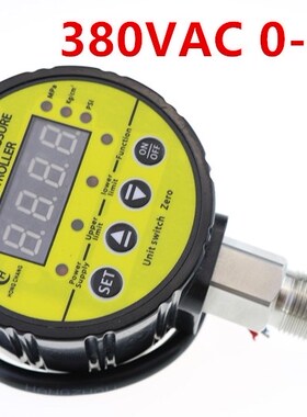 380VAC 0-1Mpa Air Compressor Pressure Switch Digital Pressur