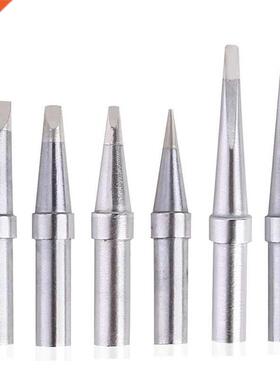 Solder Tips 6Pcs ET Soldering Iron Replacement Tips 适用于 W