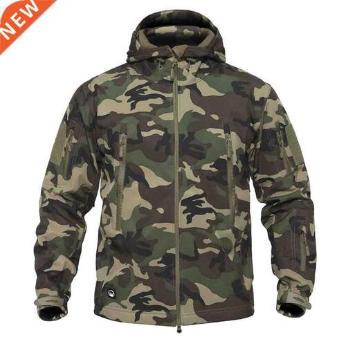 Shk Skin Soft Shell Mility Tactical Jacket Men Waterproo