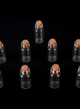 10pcs 16x5mm Wish Bottles Christmas Gifts Tiny Small Empty